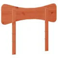 Tête de lit cire marron 100 cm bois massif de pin