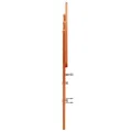 Tête de lit cire marron 135 cm bois massif de pin