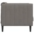 Fauteuil taupe tissu