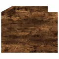 Lit de jour et tiroirs chêne fumé 75x190 cm bois d'ingénierie