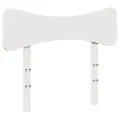 Tête de lit blanc 90 cm bois massif de pin
