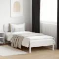 Tête de lit blanc 90 cm bois massif de pin