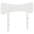 Tête de lit blanc 90 cm bois massif de pin