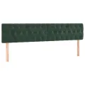 cadre de lit avec matelas vert foncé 120x190 cm