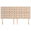Têtes de lit 4 pcs Cappuccino 100x5x78/88 cm Similicuir