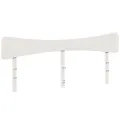 Tête de lit blanc 180 cm bois massif de pin