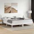 Tête de lit blanc 180 cm bois massif de pin
