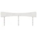 Tête de lit blanc 180 cm bois massif de pin