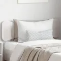 Tête de lit blanc 75 cm bois massif de pin