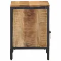 Table de chevet 40x35x50 cm bois de manguier massif