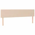 cadre de lit matelas cappuccino 120x190cm similicuir