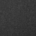 Chaises à manger lot de 6 gris foncé tissu