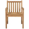 Chaises de jardin 2 pcs avec coussins noir Bois de teck massif