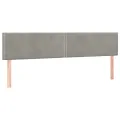 cadre de lit et matelas gris clair 120x190cm velours
