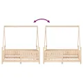 Cadre de lit pour enfant 70x140 cm bois de pin massif