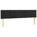 cadre de lit avec matelas noir 120x190 cm velours