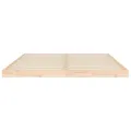 Cadre de lit 160x200 cm bois de pin massif