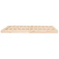 Cadre de lit 140x200 cm bois de pin massif