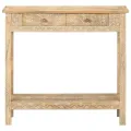 Table console 80x35x74 cm Bois de manguier massif