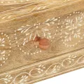 Table console 80x35x74 cm Bois de manguier massif