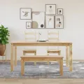 Banc à manger Panama 105x30x45 cm bois massif de pin