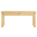Banc à manger Panama 105x30x45 cm bois massif de pin