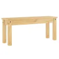 Banc à manger Panama 105x30x45 cm bois massif de pin