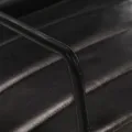 Fauteuil Noir Cuir véritable