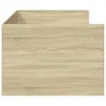 Lit de jour et tiroirs chêne sonoma 100x200 cm bois ingénierie