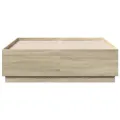 Cadre de lit chêne sonoma 120x190 cm bois d'ingénierie