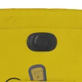 Fauteuil inclinable de massage électrique jaune velours