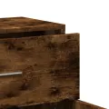 Buffet chêne fumé 60x31x70 cm bois d'ingénierie