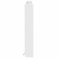 Armoire tête de lit avec LED blanc 160x16,5x103,5 cm
