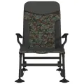 Chaise de pêche avec accoudoir pliable camouflage