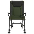 Chaise de pêche avec accoudoir pliable vert