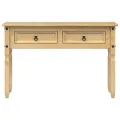 Table console Corona 115x46x73 cm bois de pin massif