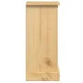 Table de chevet Corona 35x32,5x74 cm bois de pin massif