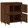 Buffet Chêne marron 60x35x70 cm Bois d'ingénierie