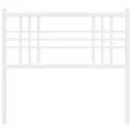 Tête de lit métal blanc 100 cm