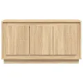 Buffet chêne sonoma 102x35x55 cm bois d'ingénierie