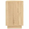Buffet chêne sonoma 102x35x55 cm bois d'ingénierie
