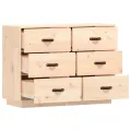 Buffet 100x40x75 cm Bois massif de pin