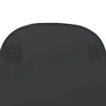Miroir mural Noir 70x45 cm