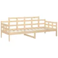 Lit de jour Bois massif de pin 90x190 cm