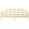 Lit de jour Bois massif de pin 90x190 cm