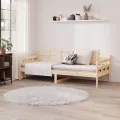 Lit de jour Bois massif de pin 90x190 cm