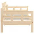 Lit de jour Bois massif de pin 90x200 cm