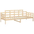 Lit de jour bois de pin massif 80x200 cm