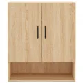 Armoire murale chêne sonoma 60x31x70 cm bois d'ingénierie