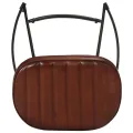 Tabourets de bar Gavin 2 pcs marron foncé 44x37,5x78 cm